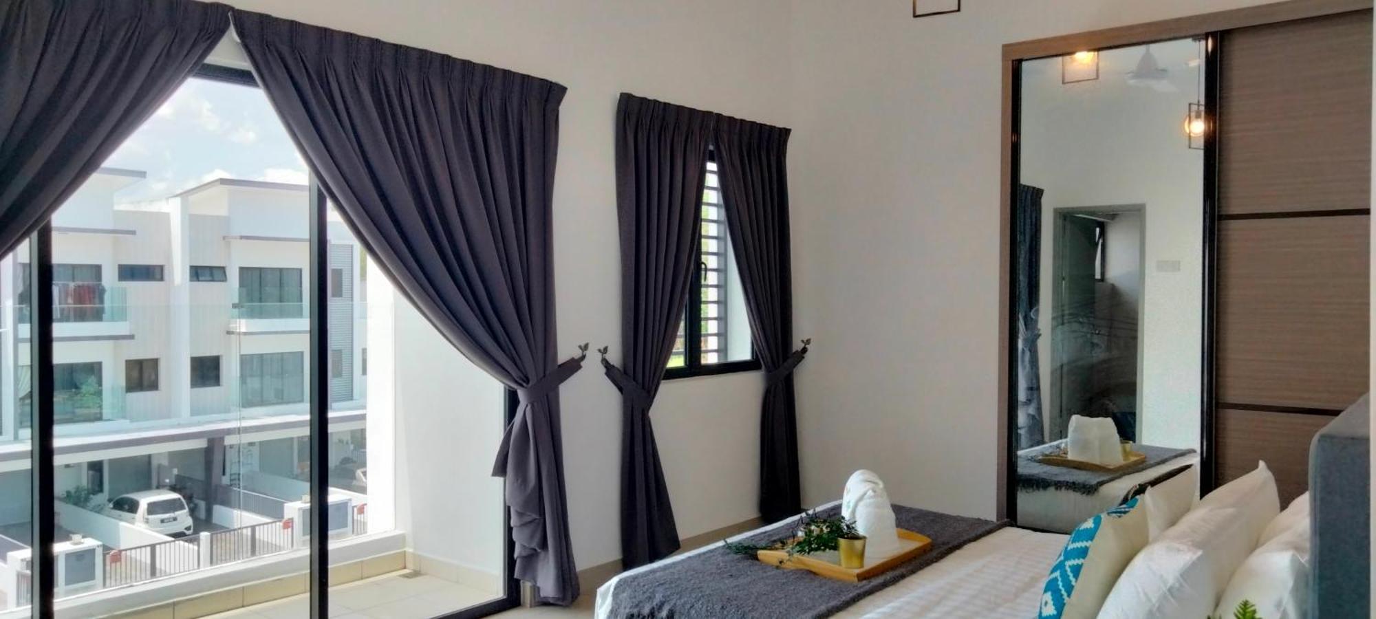Modern 2-storey Townhouse, Taman Orkid I Homebrickz *