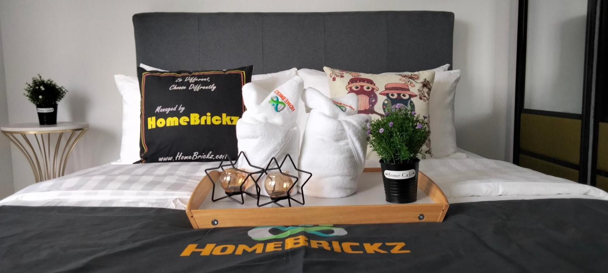 Modern 2-storey Townhouse, Taman Orkid I Homebrickz Homestay